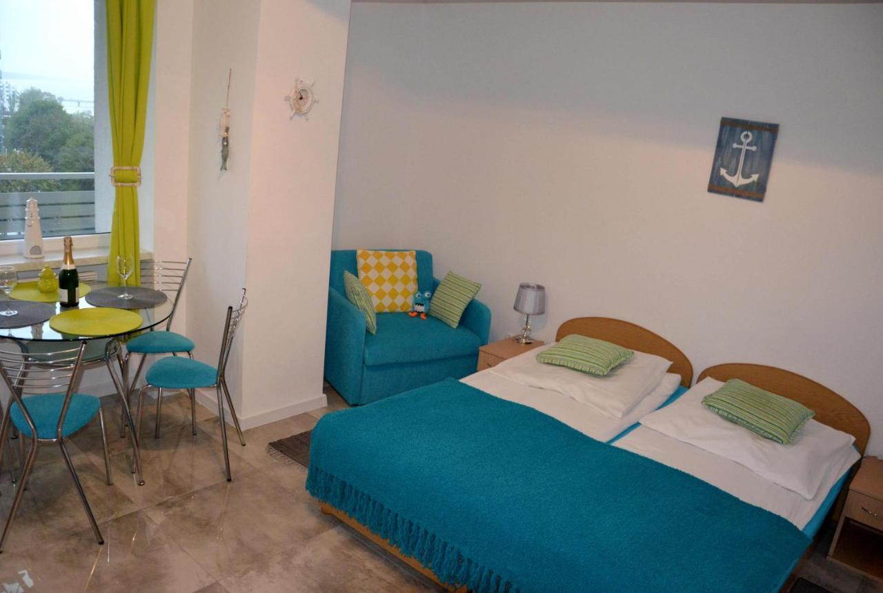 Apartament Z Panoramicznym Widokiem Na Morze Blisko Plazy I Centrum Pl Eng De เมียนซิดดรอแย ภายนอก รูปภาพ