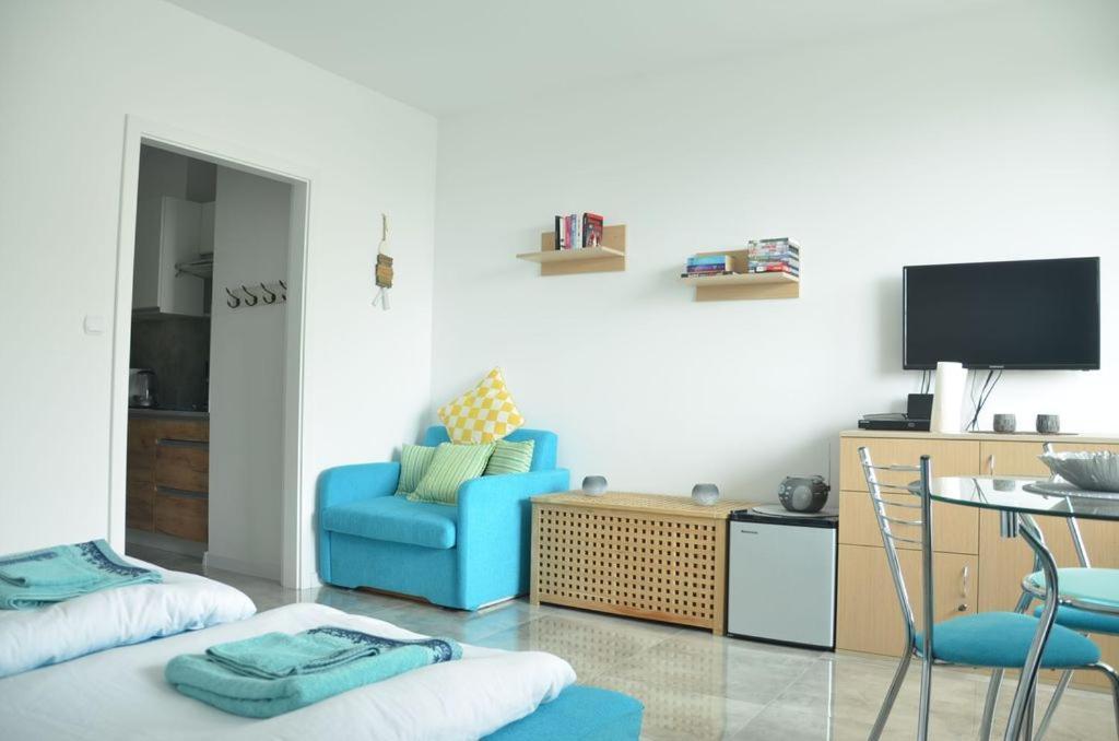 Apartament Z Panoramicznym Widokiem Na Morze Blisko Plazy I Centrum Pl Eng De เมียนซิดดรอแย ภายนอก รูปภาพ