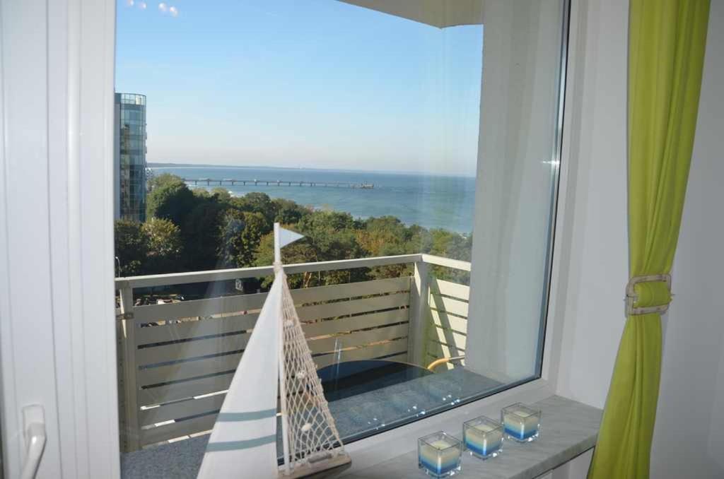 Apartament Z Panoramicznym Widokiem Na Morze Blisko Plazy I Centrum Pl Eng De เมียนซิดดรอแย ภายนอก รูปภาพ